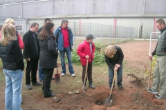 24.10.2009 Arbeitseinsatz der Eltern und Schüler
